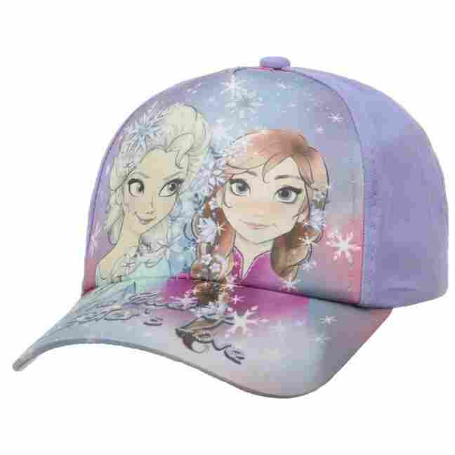 Disney Frozen HO4568 Anna e Elsa Beanie cappello invernale per ragazze rosa-grigio taglia 52 