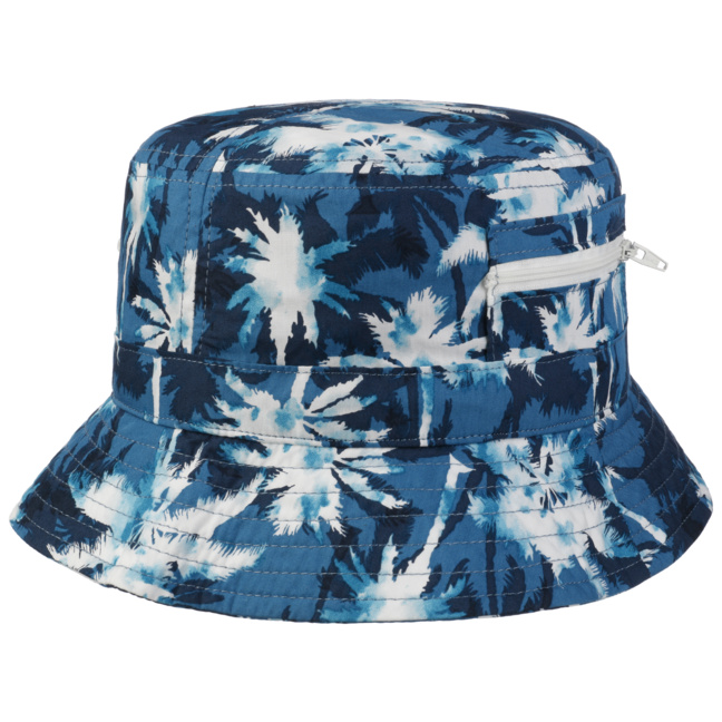 LIPODO Cappello A Secchiello Drento Palms In Cotone | Unisex Pescatore Per Estate E Spiaggia
